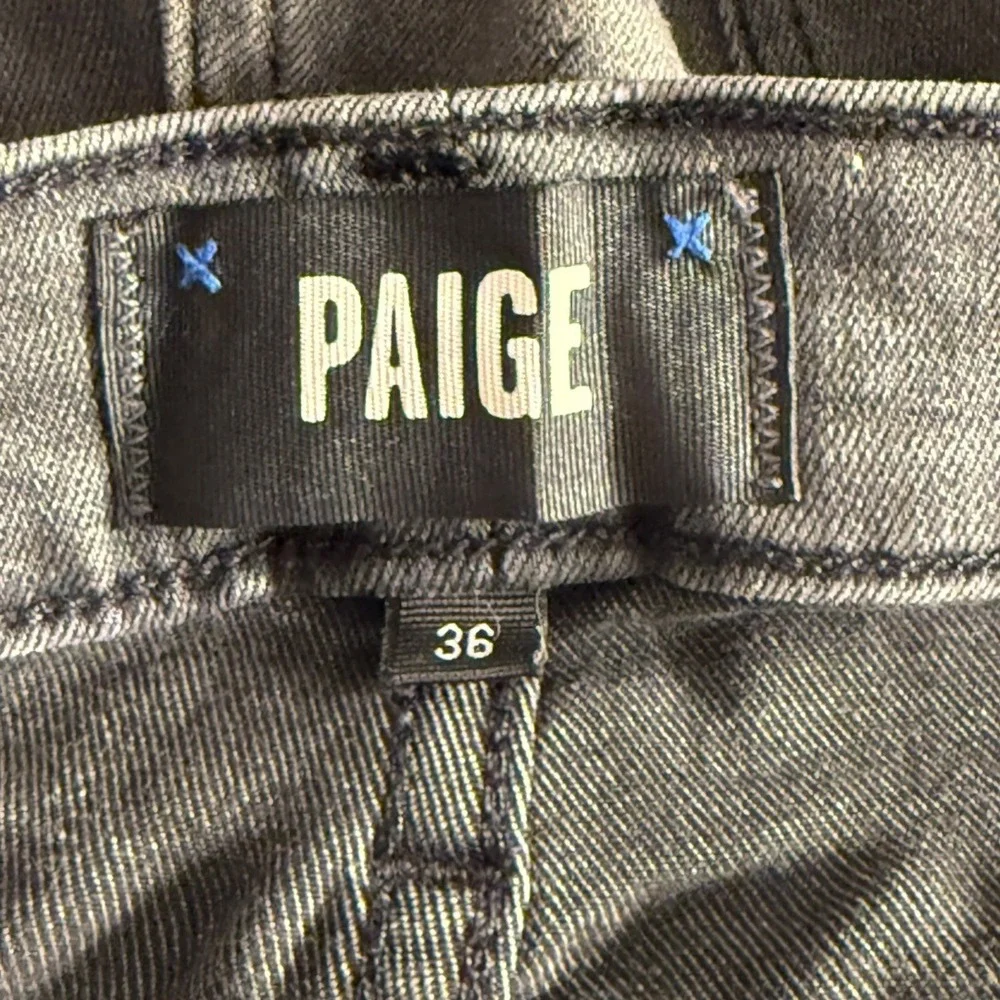 Paige Croft Skinny Mens Jeans 36 Belnap Grey Slim Fit M725901-B009 Stretch Denim